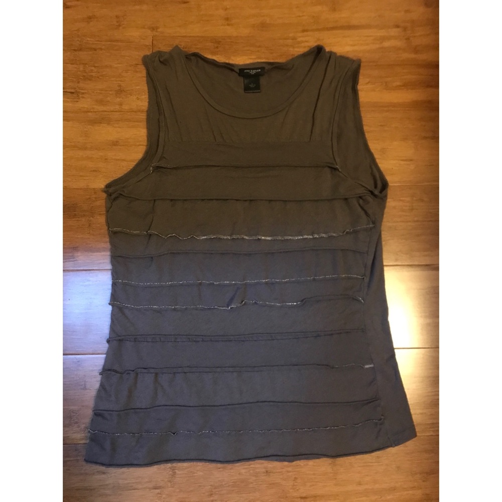 Ann Taylor Tank Top: Size L